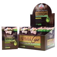 شامبو الهلال لتلوين الشعر بني