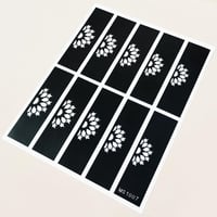 استكرات حناء نقشات للاصابع