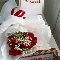 باقه ورد 5 وردات