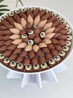 صينيه شوكلت مع لوقو اطراف