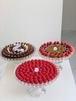 بكج ٣ صواني الكريستال