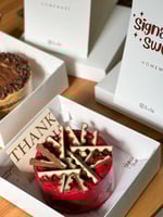 كيكه الكندر بحشوة النوتيلا