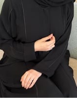 عباية رفيف سحاب جيوب مخفيه