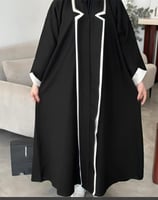 عباية اشجان ابيض