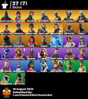 حساب فورت نايت سكن شيطون و سيزون 3 و سيزون 2 +37 س...