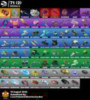 ايميل فيه حساب فورت نايت سكن ايكونك و 52 سكن و اسا...