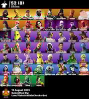 ايميل فيه حساب فورت نايت سكن ايكونك و 52 سكن و اسا...