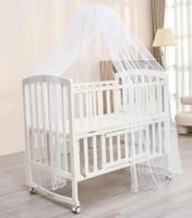 سرير خشب ابيض 60|110