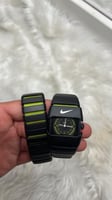 black  x green