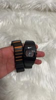 black x orange
