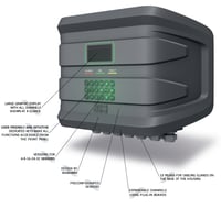 لوحه تحكم 8 زون تكننو كنترول CE408P