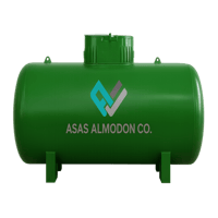 خزان غاز تحت الارض مدفون سعة 5000 لتر افقي – صناعة...