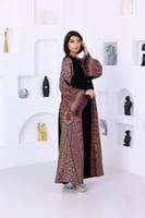 جلابية مخمل ممزوجة بالخام الكشميري الشتوي