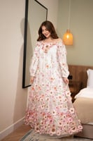 فستان بخامة الشيفون المورد