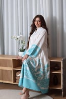 جلابية قطن بطابع هاواي وألوان جميلة