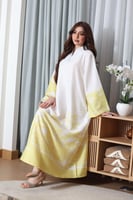 جلابية قطن بطابع هاواي وألوان جميلة