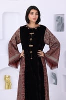 جلابية مخمل ممزوجة بالخام الكشميري الشتوي