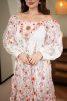 فستان بخامة الشيفون المورد