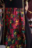 جلابية كريب بحريني وشالكي بحزام داخلي مخفي