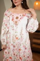 فستان بخامة الشيفون المورد