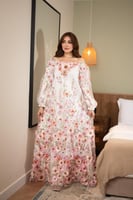 فستان بخامة الشيفون المورد