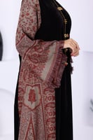 جلابية مخمل ممزوجة بالخام الكشميري الشتوي