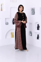 جلابية مخمل ممزوجة بالخام الكشميري الشتوي