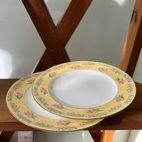 صحون فنتج صناعة يابانية من مجموعة زهرة التوليب الو...