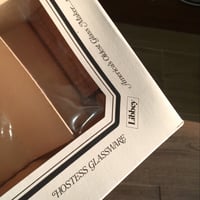 Glass cup كأس libbey من نوادر السبعينات