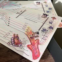 ملصق الأسماء فنتج