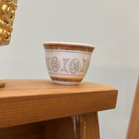 Arabic coffee cup درزن فناجيل عتيقة | ختم صيني أحم...