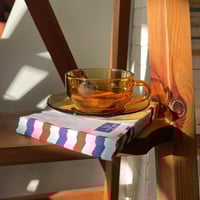 كوب لون الكهرمان فنتج ونادر صناعة يابانية من Adele...