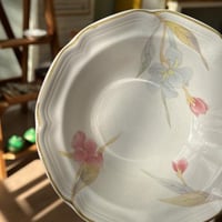 بادية خزف بنقشات الورد | صناعة كورية فنتج