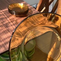 نص درزن صحون فنتج لون عسلي | صناعة الأرجنتين