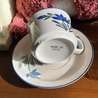 كوب خزف صيني فنتج | رسم يدوي