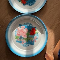 صحن غضار اصدار اصلي قديم | ختم السنبلة