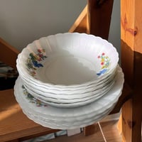 طقم صحون فنتج | صناعة اندونيسية