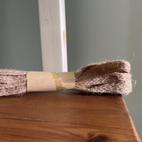 شريط نسيج الخيش الطبيعي