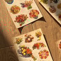 ستيكرات الورد " vintage