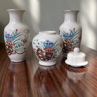 طقم تحف صناعة يابانية اصدار عتيق ونادر