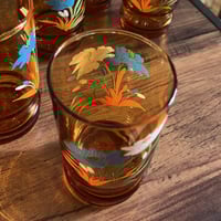 قلاص فنتج لون الكهرمان | صناعة اندونيسية