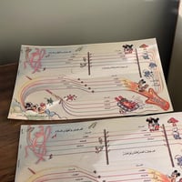 ملصق الأسماء فنتج