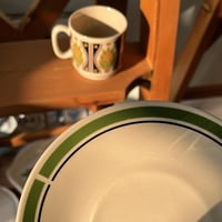 كوب خزف فنتج من السبعينات