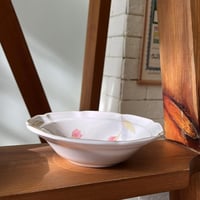 بادية خزف بنقشات الورد | صناعة كورية فنتج