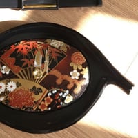 صحن فنتج بلاستيك مع غطا ، صناعة يابانية