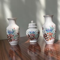 طقم تحف صناعة يابانية اصدار عتيق ونادر