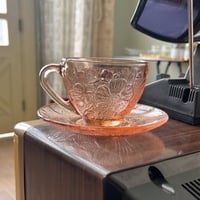 كوب زجاج vintage