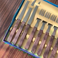 طقم سكاكين وشوك فنتج | صناعة يابانية