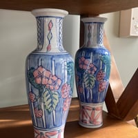 فازة خزف فنتج | رسم يدوي