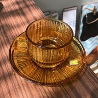 كوب كهرمان ياباني فنتج و من نوادر ماركة SOGA